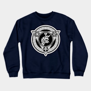 Bull Mystic Zodiac Viking Design Crewneck Sweatshirt